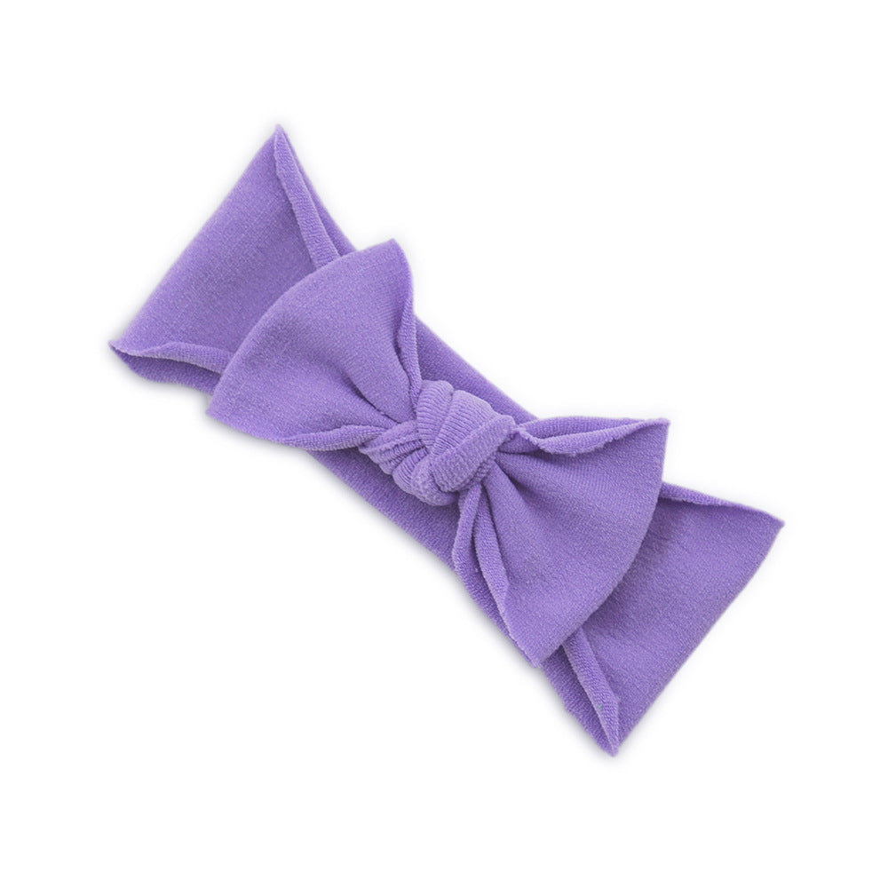 Baby Hair Accessories Solid Color Knotted Headband Baby Hair Accessories Solid Color Knotted Headband